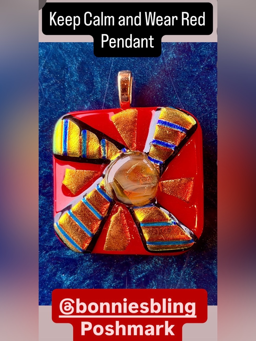Bonnie’s Bling One of a Kind Fused Glass Jewelry and Accessories to Wear.